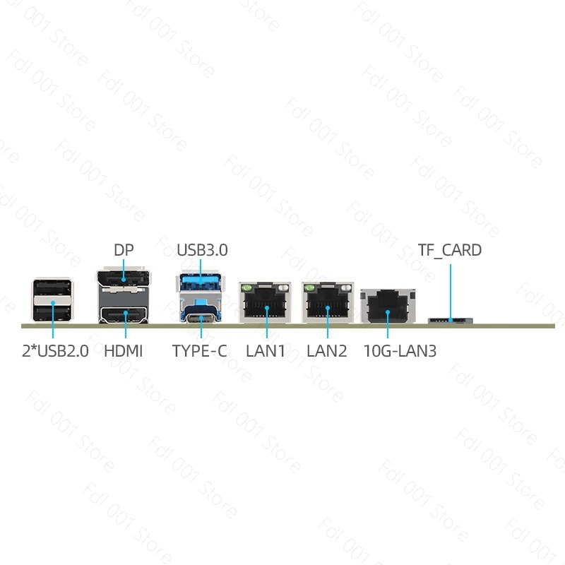 N100 Motherboard Dual 2.5G 10G - Mini Itx Dual 2.5G Nas Motherboard ulasan dan harga